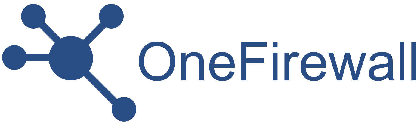 OneFirewall logo, transparent